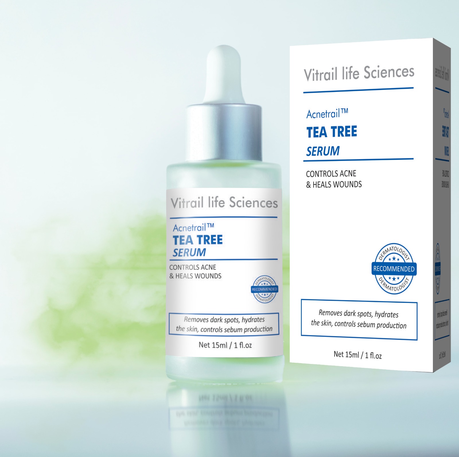 Tea tree Oil Serum 15ml / 0.5fl oz e Vitrail Life Science